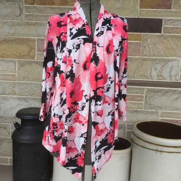 Chico's Tops - Easywear by Chico’s Waterfall Cardigan Top